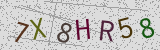 Visual CAPTCHA challenge