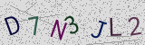 Visual CAPTCHA challenge