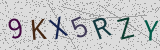 Visual CAPTCHA challenge