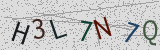 Visual CAPTCHA challenge