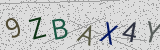 Visual CAPTCHA challenge