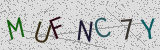 Visual CAPTCHA challenge