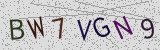 Visual CAPTCHA challenge