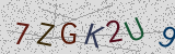 Visual CAPTCHA challenge