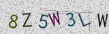 Visual CAPTCHA challenge