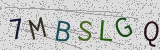 Visual CAPTCHA challenge