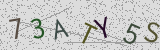 Visual CAPTCHA challenge