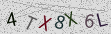 Visual CAPTCHA challenge