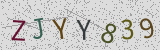 Défi visuel du captcha