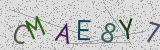 Défi visuel du captcha