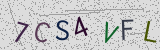 Défi visuel du captcha