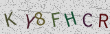 Défi visuel du captcha