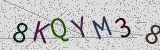 Défi visuel du captcha