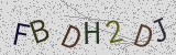 Défi visuel du captcha