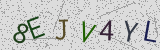Défi visuel du captcha