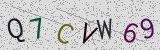 Défi visuel du captcha