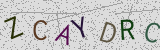 Défi visuel du captcha