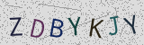 Défi visuel du captcha