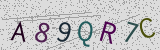 Défi visuel du captcha