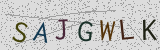 Défi visuel du captcha