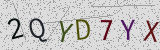 Défi visuel du captcha