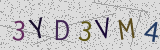 Défi visuel du captcha