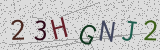 Défi visuel du captcha