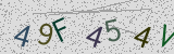 Défi visuel du captcha