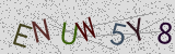 Défi visuel du captcha