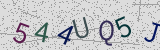 Défi visuel du captcha