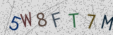 Défi visuel du captcha