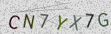Défi visuel du captcha