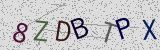 Défi visuel du captcha