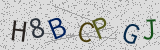 Défi visuel du captcha