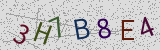 Défi visuel du captcha