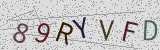 Défi visuel du captcha