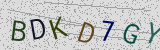 Défi visuel du captcha