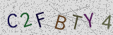 Défi visuel du captcha