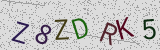 Défi visuel du captcha