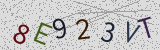 Défi visuel du captcha
